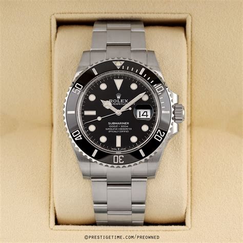 should i buy a new or used rolex submariner|Rolex Submariner date 41mm.